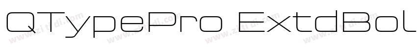 QTypePro ExtdBold Re字体转换 QTypePro ExtdBold Re字体转换